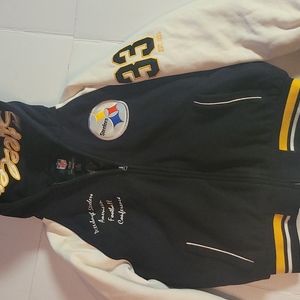 Women's NFL team apparel Pittsburgh Steelers zip Hoodie